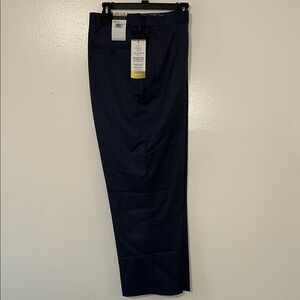 Haggar Men's Dark Blue Dress Pants